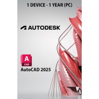 Autodesk AutoCAD 2025 [1 Year 1 Device]